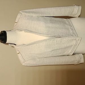 White House Black Market cropped jacket with 3/4 sleeve